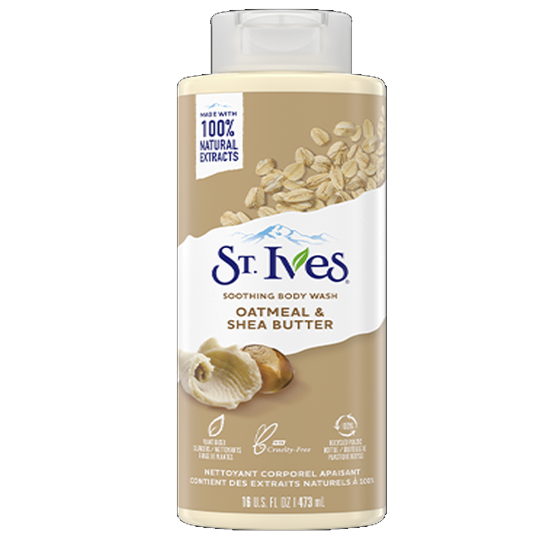 St. Ives Oatmeal & Shea Butter Soothing Body Wash, 473ml