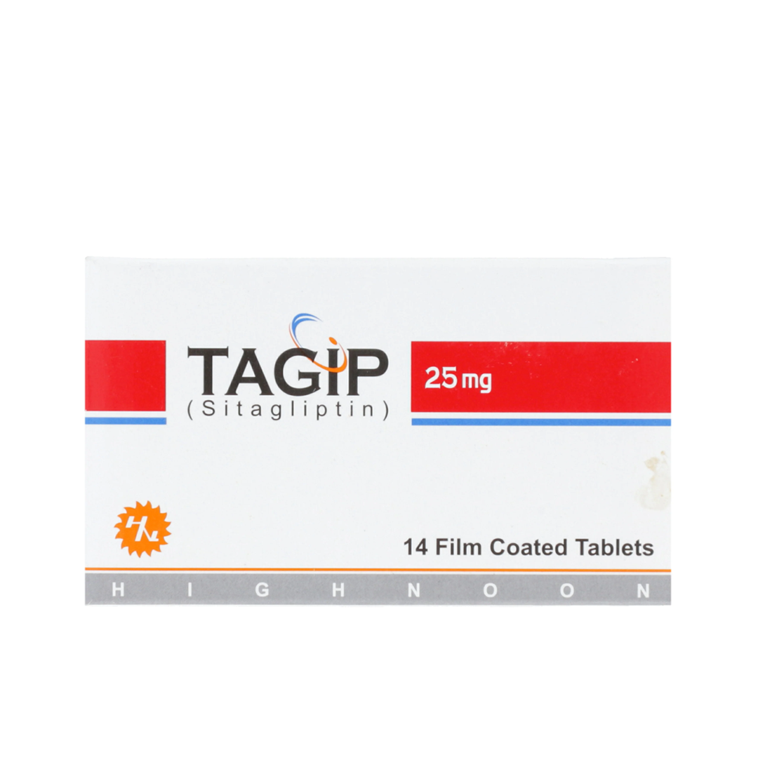 Tagip (Sitagliptin) Tablets 25mg, 14 Ct - Highnoon