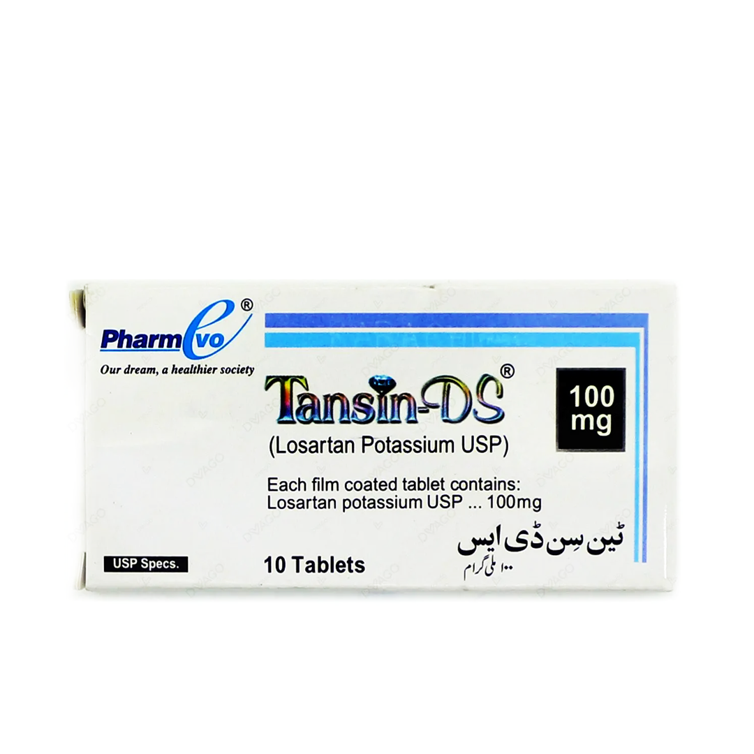 Tansin-DS Tablet 100mg, 10 Ct - PharmEvo