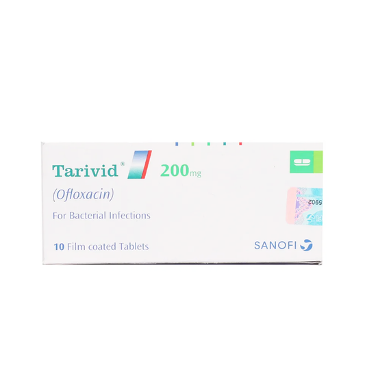 Tarivid 200mg Tablets, 10 Ct - Sanofi