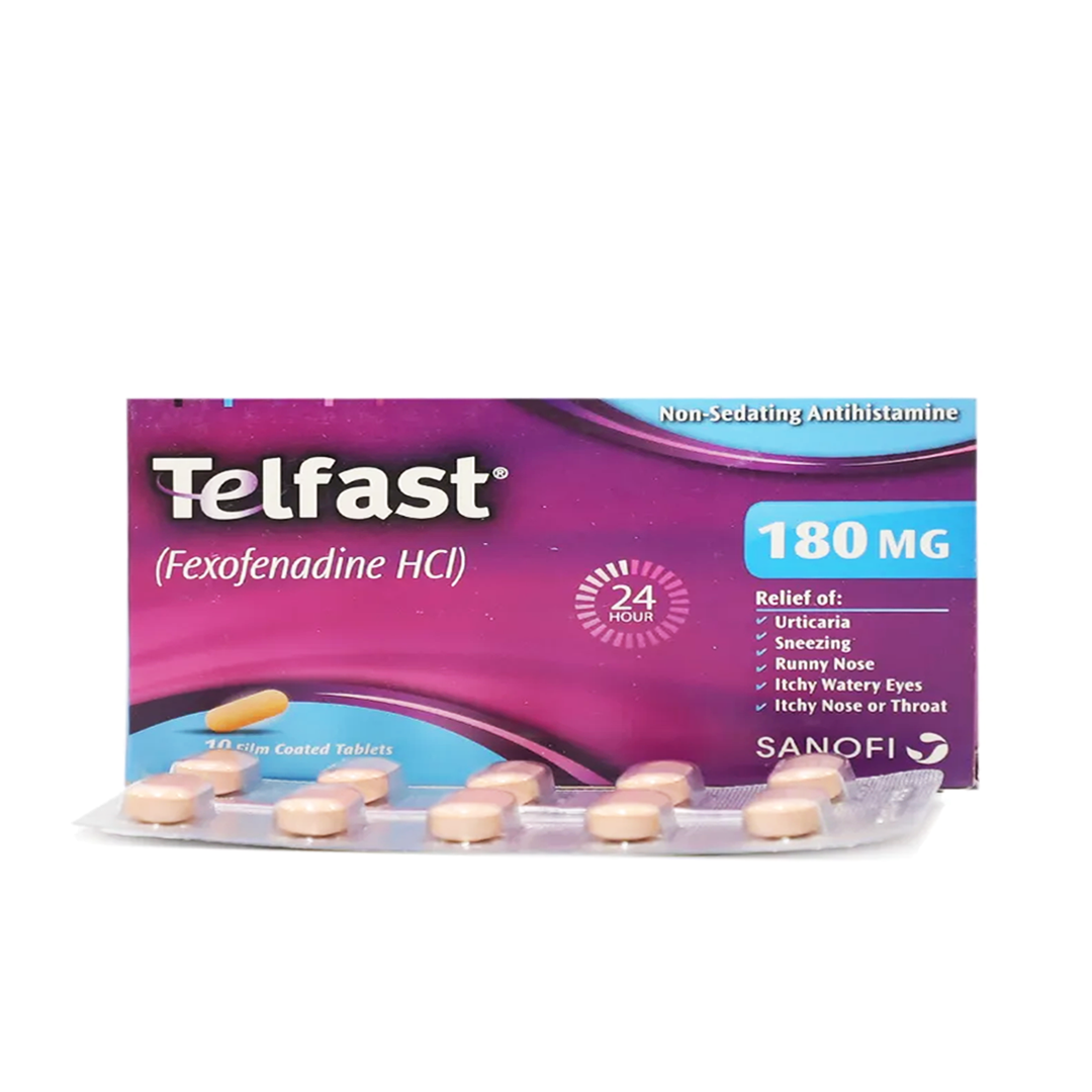 Telfast 180mg Tablets, 10 Ct - Sanofi