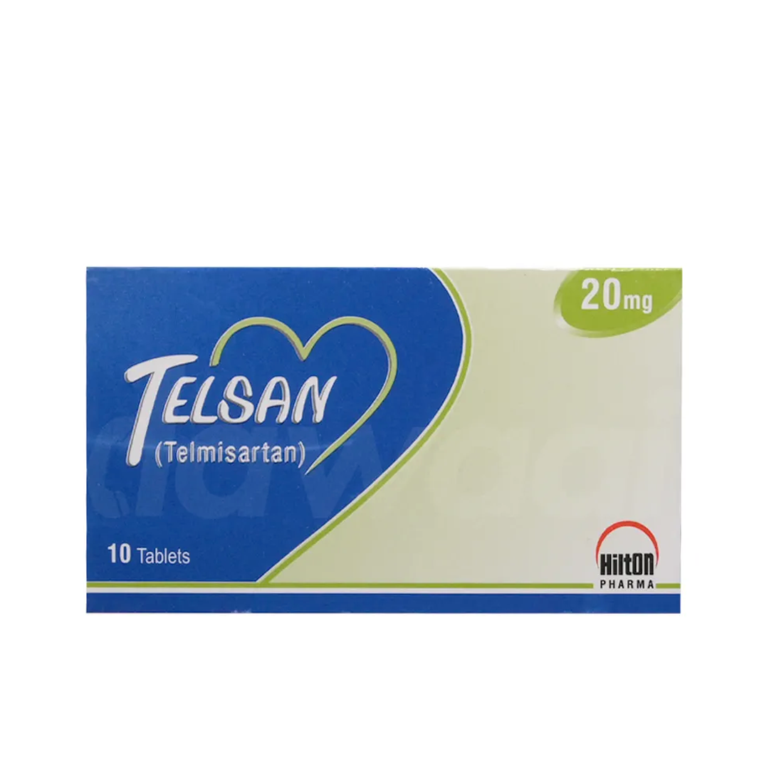 Telsan (Telmisartan) 20mg, 10 Ct - Hilton