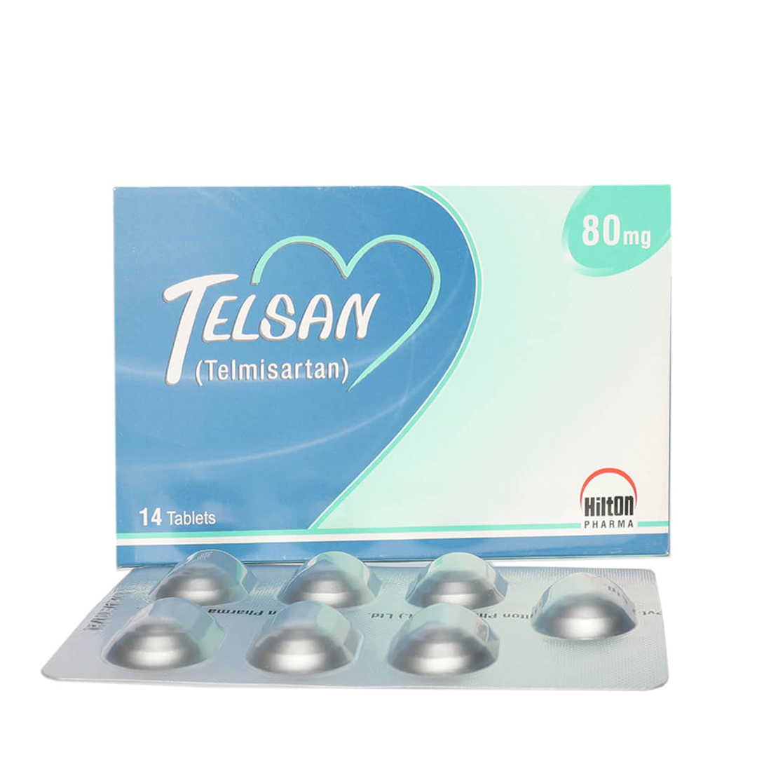 Telsan Tablets 80mg, 14 Ct - Hilton