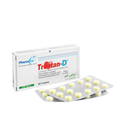Treatan-D Tablets 16/12.5mg, 28 Ct - PharmEvo