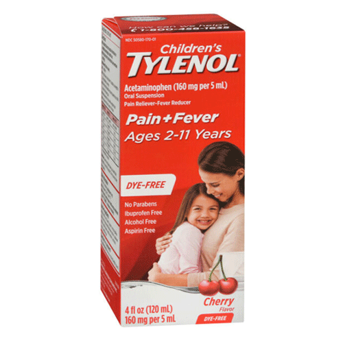 Tylenol Children's for Pain + Fever Cherry Flavor, 120ml