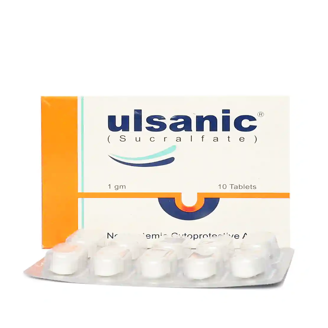 Ulsanic 1gm Tablets, 10 Ct - Highnoon