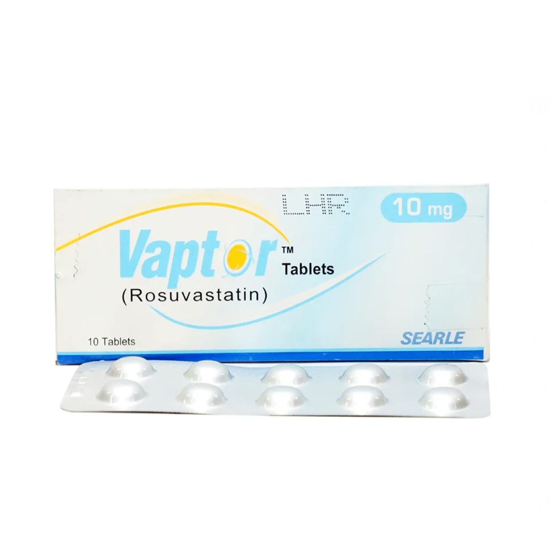 Vaptor (Rosuvastatin) 10mg, 10 Ct - Searle