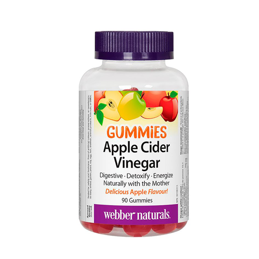 Webber Naturals Apple Cider Vinegar Gummies, 90 Ct