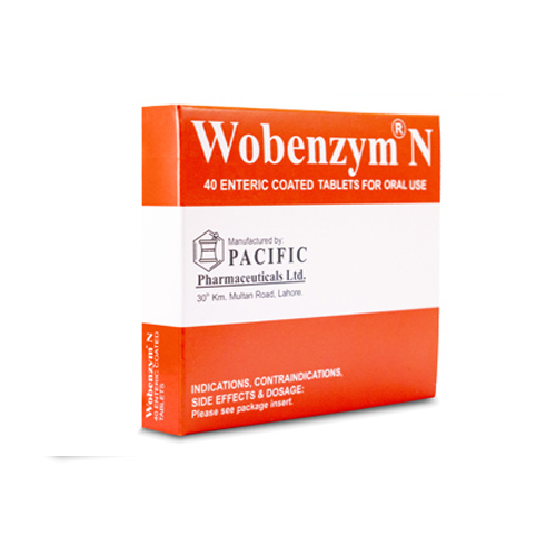 Wobenzym N, 40 Ct - Pacific