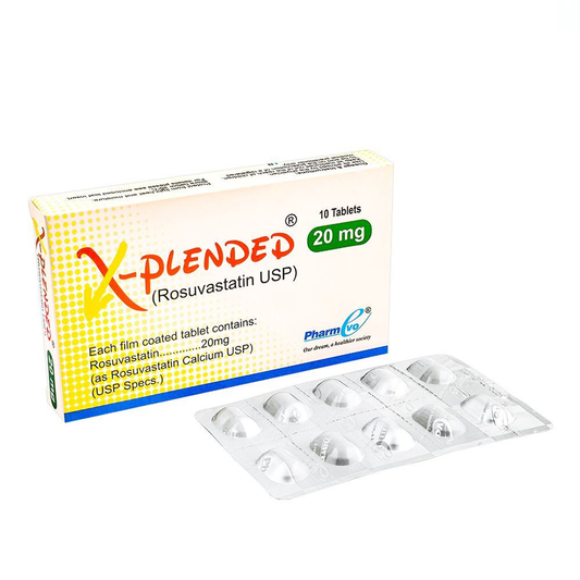 X-Plended Tablets 20mg, 10 Ct - PharmEvo