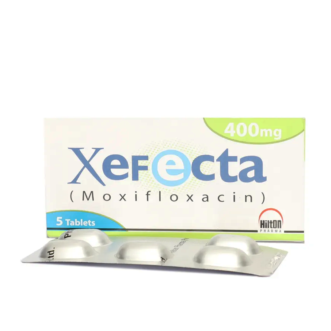 Xefecta (Moxifloxacin) 400mg, 5 Ct - Hilton
