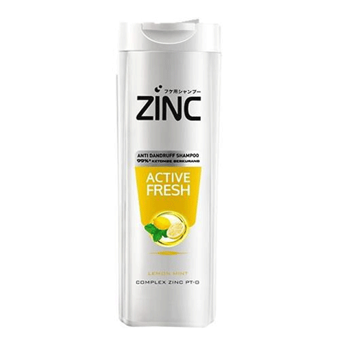 Zinc Anti-Dandruff Active Fresh Shampoo, 340 ml