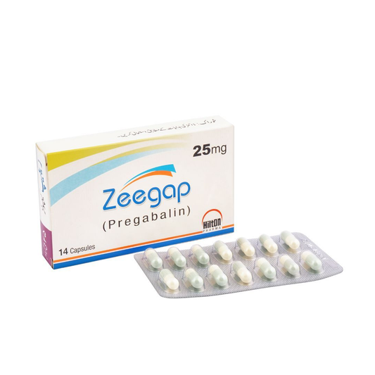 Zeegap 25mg, 14 Ct - Hilton
