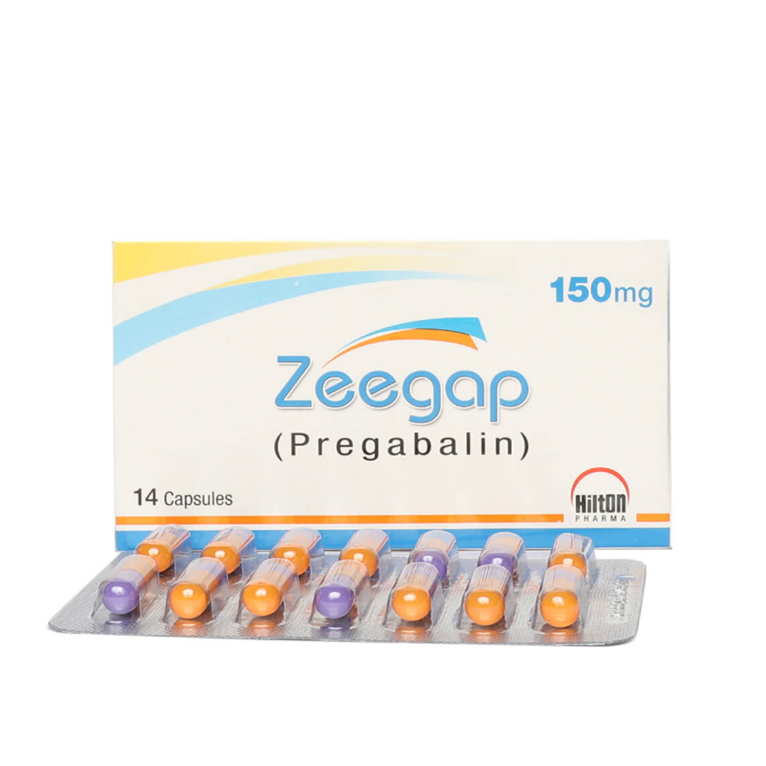 Zeegap (Pregabalin) 150mg, 14 Ct - Hilton