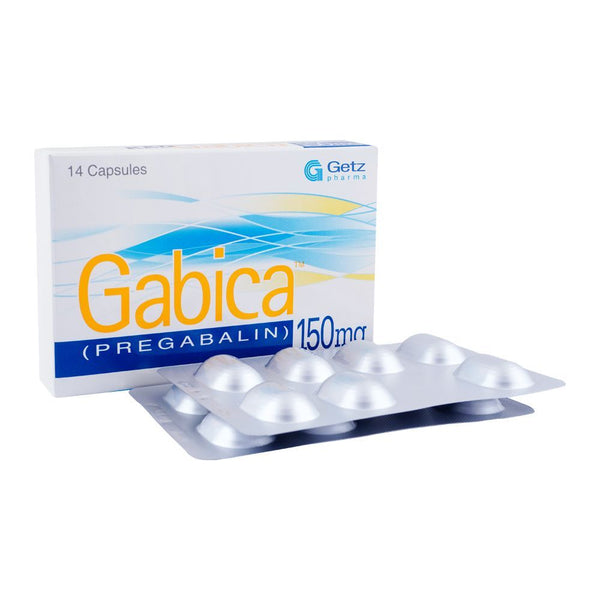 Gabica Capsules 150mg, 14 Ct - Getz Pharma