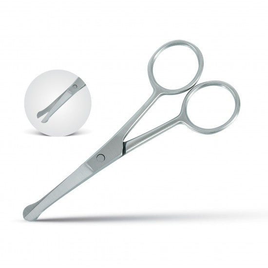 Moustache and Nose Hair Scissor 4" (DE-511), 1 Ct - Dar Expo