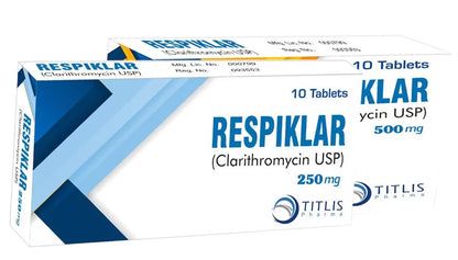 Respiklar Tablets 250mg, 10 Ct - Titlis