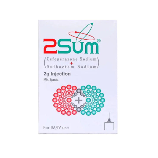 2 Sum 2g Injection, 1 Ct - Sami Pharma