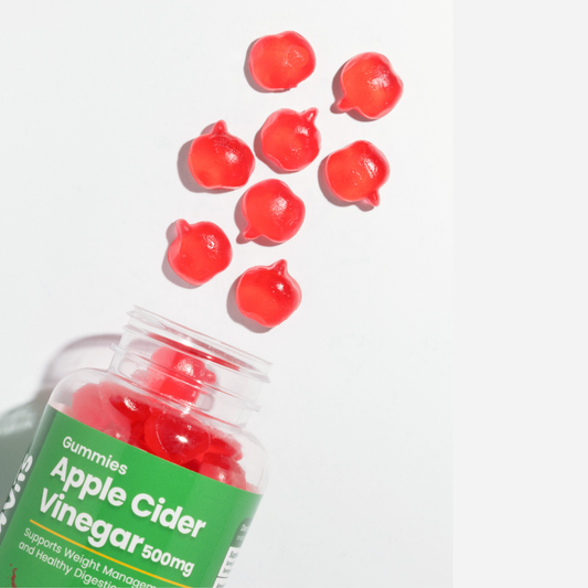 Gumvits Apple Cider Vinegar 500mg Gummies, 60 Ct