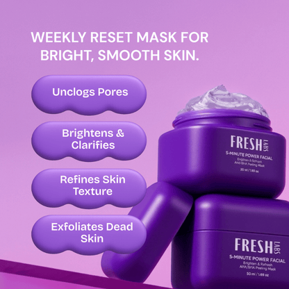 FreshLabs 5-Minute Power Facial Mask, 50ml