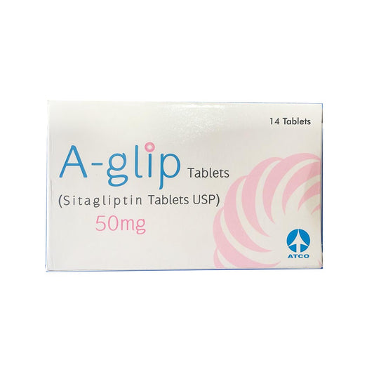 A-glip Tablets 50mg, 14 Ct - ATCO