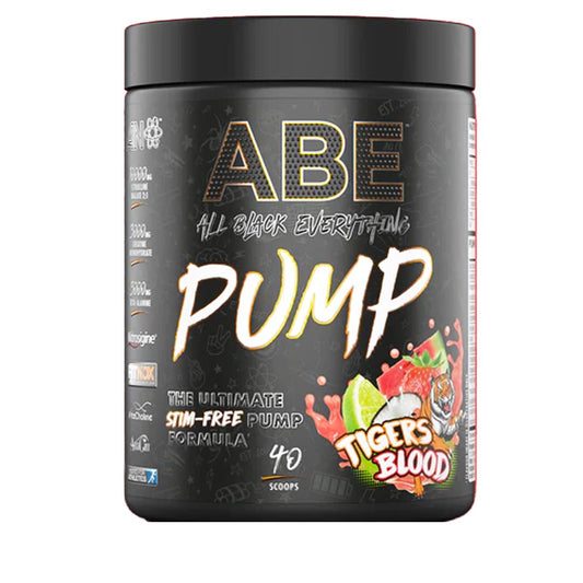 ABE All Black Everything Pump Tigers Blood 500g Applied Nutrition