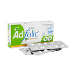 AD Folic OD 600mcg, 30 Ct - PharmEvo