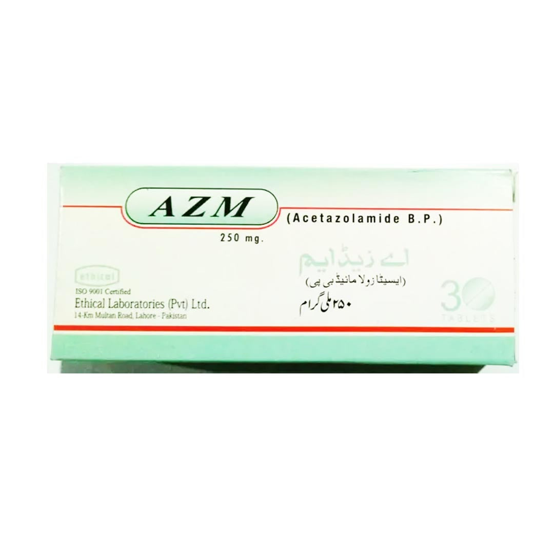 AZM Tablets 250mg, 30 Ct - Ethical Laboratories