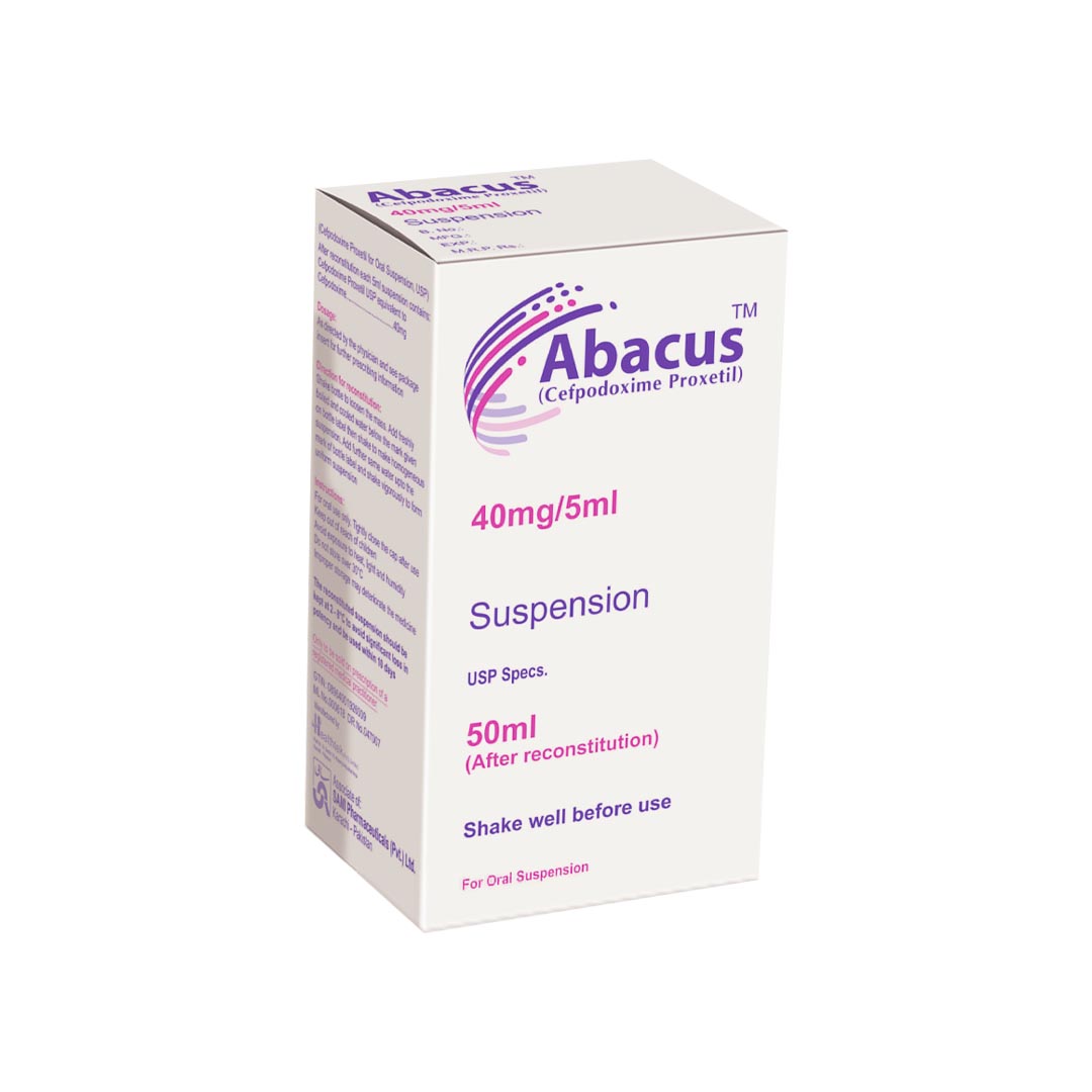 Abacus Syrup 40mg/5ml, 50ml - Sami Pharma