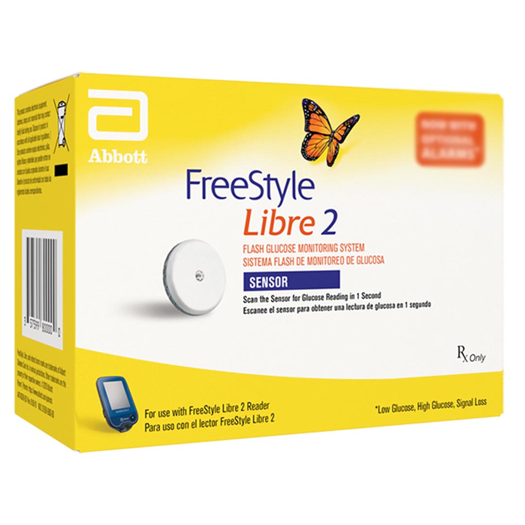 Abbott FreeStyle Libre 2 Flash glucose Monitoring System Sensor