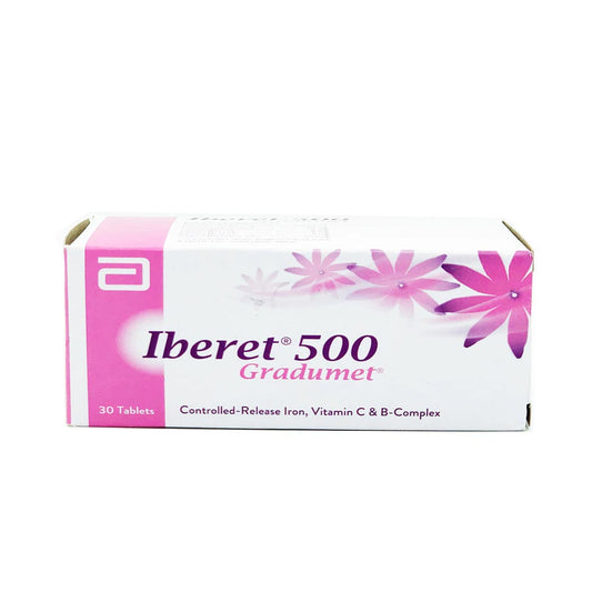 Abbott Iberet 500 Gradumet, 30 Ct