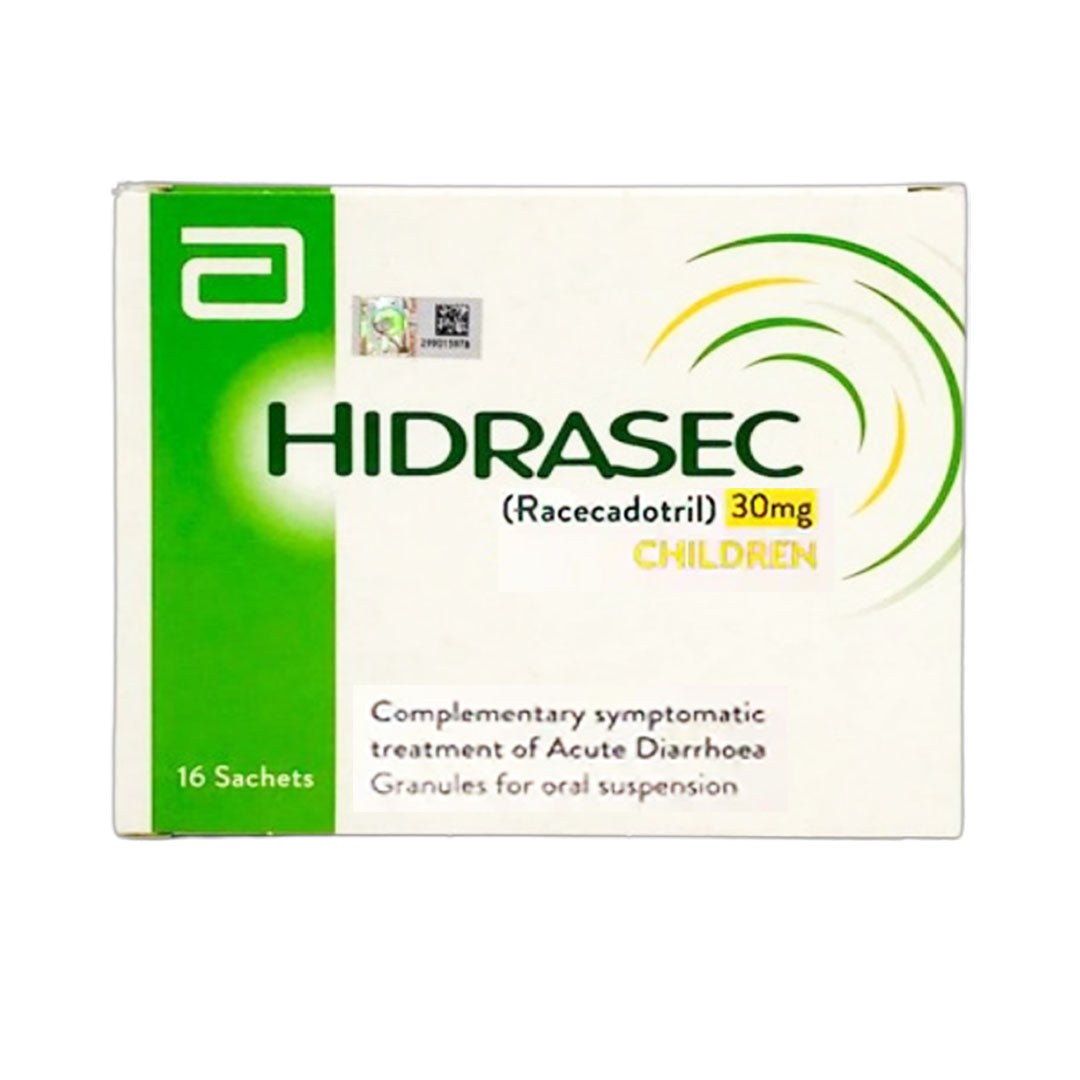 Abbott Hidrasec Sachet 30mg, 16Ct
