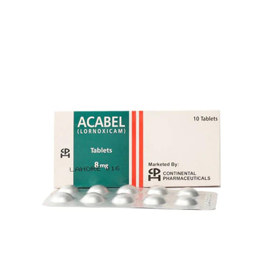 Acabel Tablets 8mg, 10 Ct - Continental Pharma