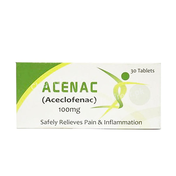 Acenac Tablets 100mg, 30 Ct - SJG Pharma