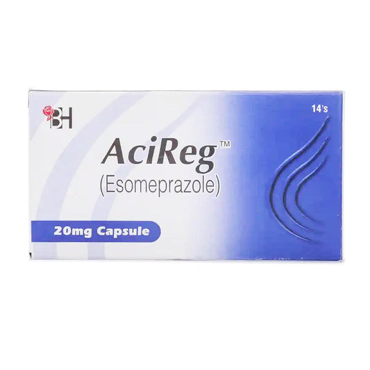 Acireg 20mg Capsule, 14 Ct - Barrett Hodgson