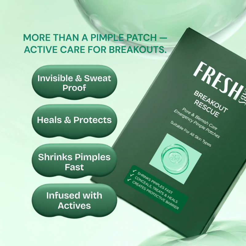 FreshLabs Breakout Rescue Acne Patches, 36 Ct