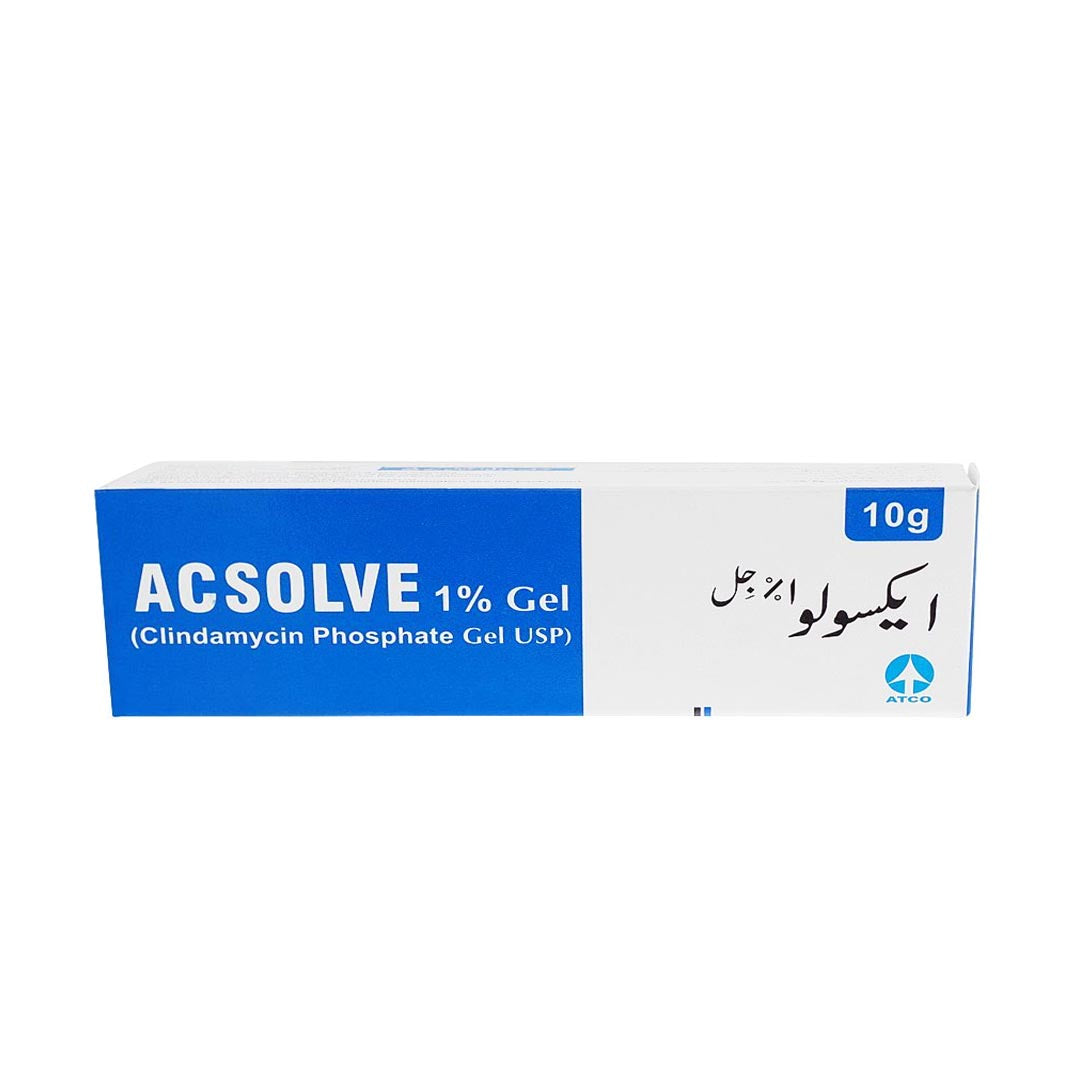 Acsolve 1% Gel, 10g - ATCO
