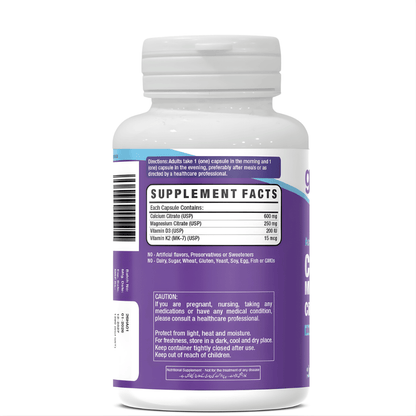 Get Alyve Calcium Magnesium Citrate with Vitamin D3 & K2, 30 Ct