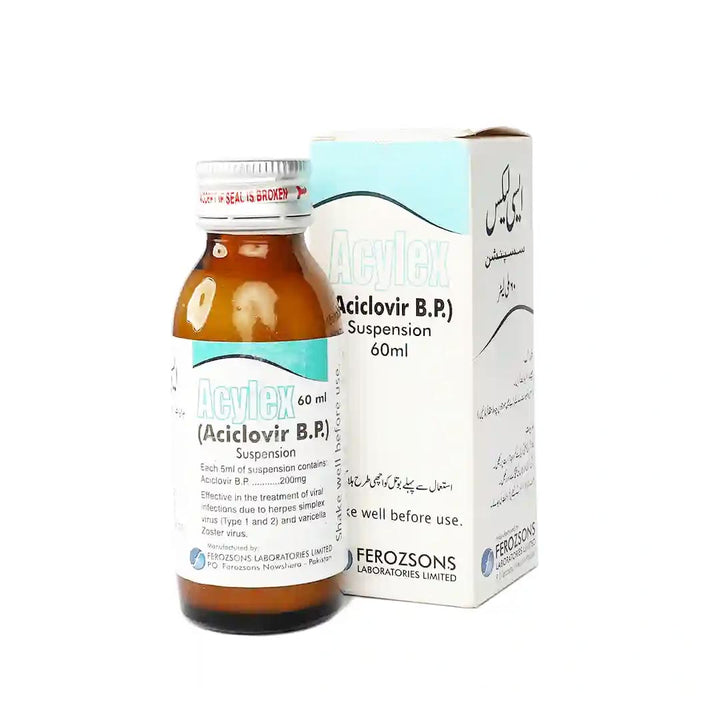 Acylex Syrup 60ml Ferozsons