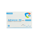Adrance-M (Empagliflozin/Metformin) 5mg/500mg, 14 Ct - ATCO