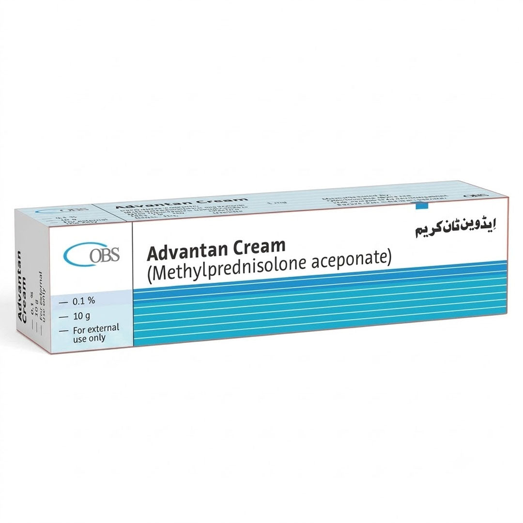 Advantan (Methylprednisolone Aceponate) Cream, 10g - OBS Pharma