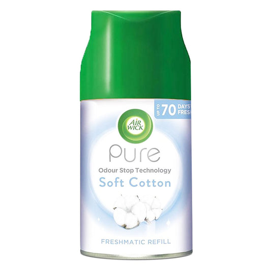 AirWick Pure Soft Cotton Air Freshener, 250ml