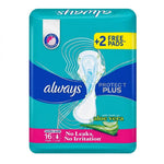 Always Protect Plus With Touch of Aloe Vera (Ultra Slim) Long Sanitary Pads, 16 Ct