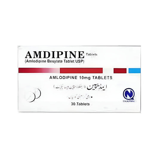 Amdipine (Amlodipine) 10mg, 30 Ct - Nabiqasim