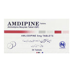 Amdipine (Amlodipine) 5 mg, 30 Ct - Nabiqasim