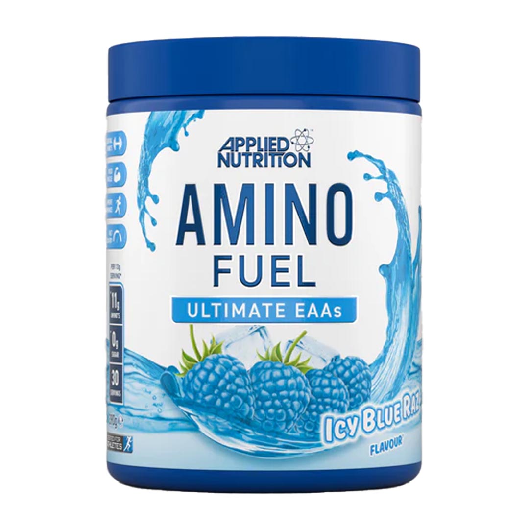 Amino Fuel EAA_Icy Blue Raz_390g-Applied Nutrition