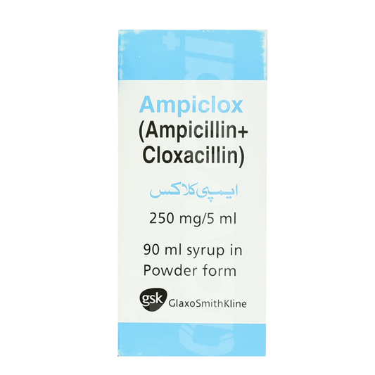 Ampiclox Syrup 250mg, 90 ml - GSK