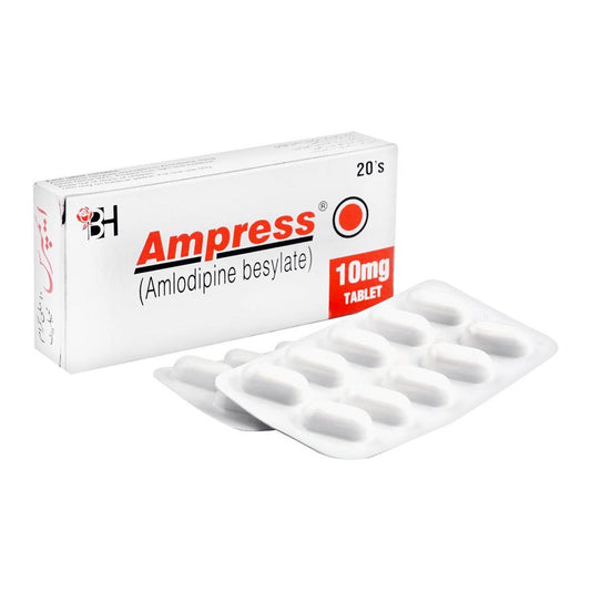 Ampress 10mg Tablets, 20 Ct - Barrett Hodgson