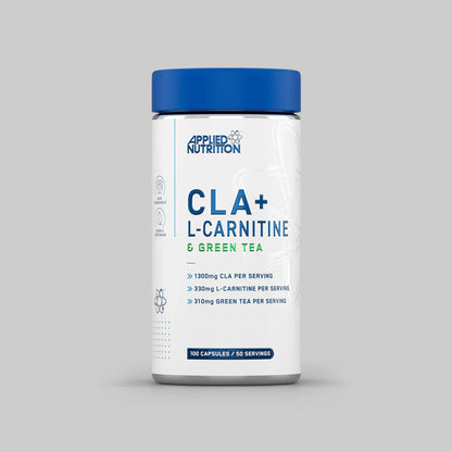 Applied Nutrition CLA + L-Carnitine & Green Tea Capsules, 100 Ct