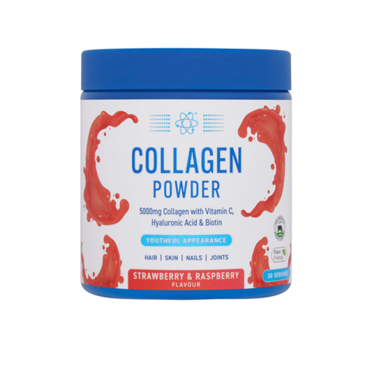 Applied Nutrition Collagen Powder (Strawberry & Raspberry), 165g